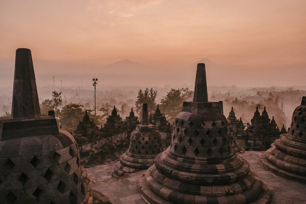 The best Indonesia Itinerary always includes Borobudur at sunrise.